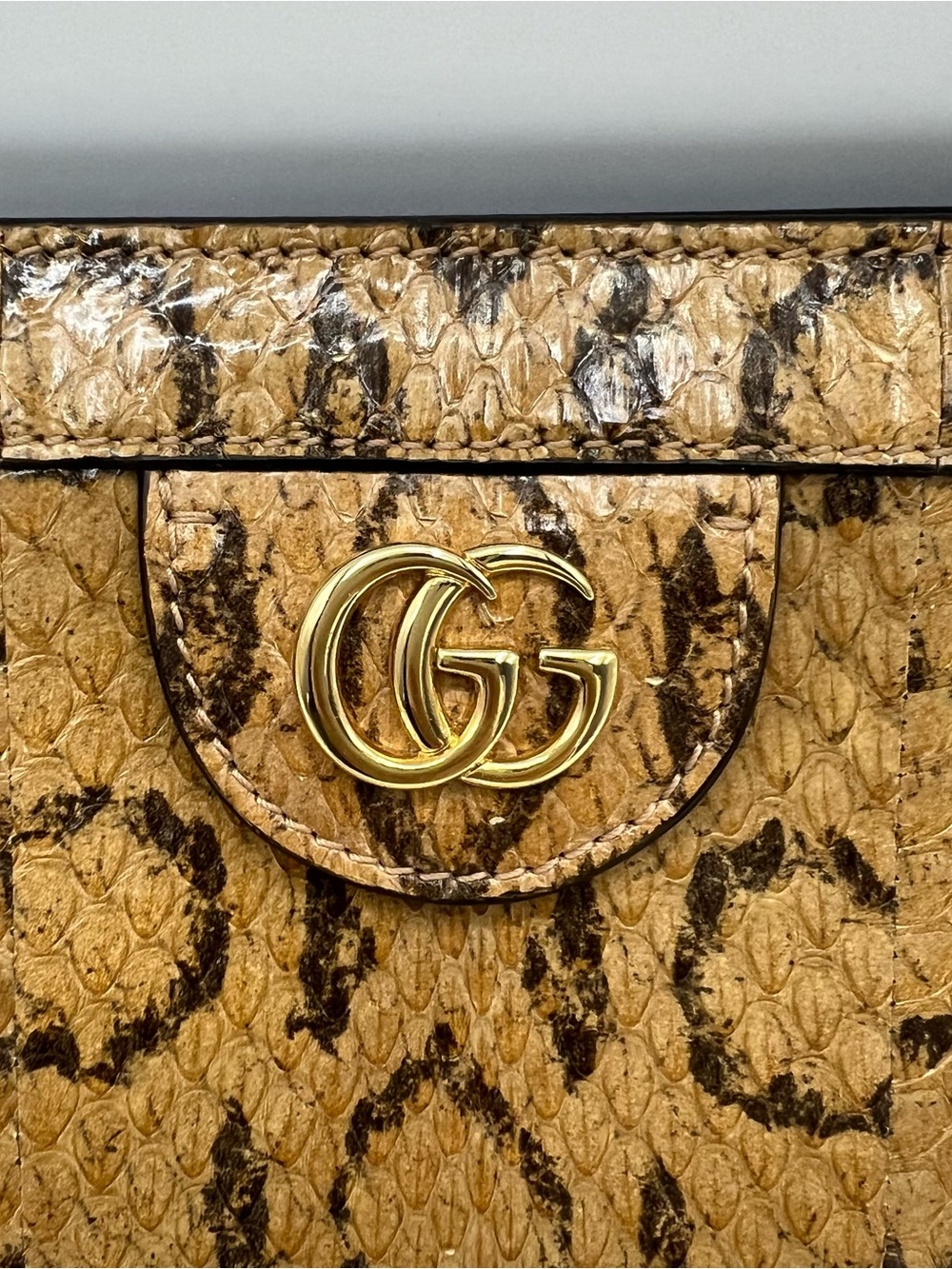Gucci Ophidia crossbody limited-edition brown Python leather gold-tone hardware - Picture 2 of 16